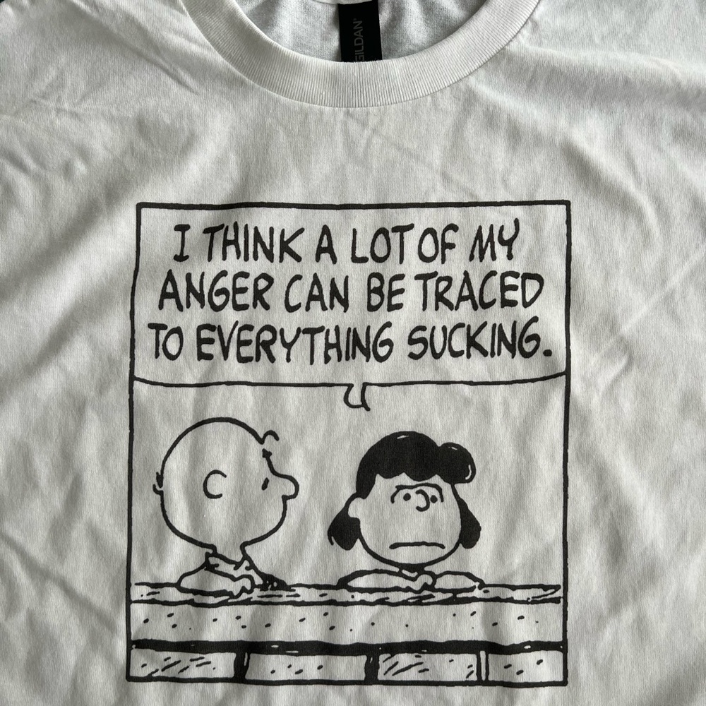 Everything Sucks funny punk retro White Unisex t-shirt